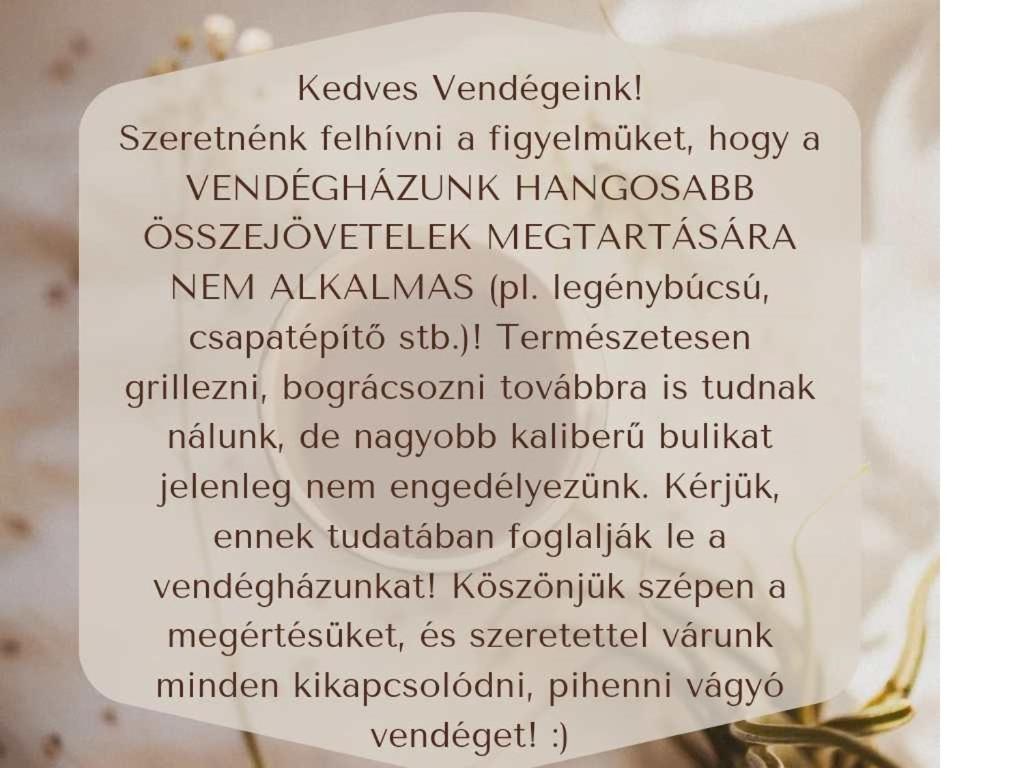 Sokristaly Vendeghaz Hotell Demjén Eksteriør bilde